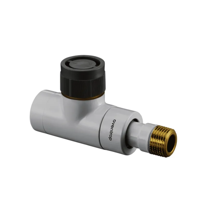 OVENTROP Thermostatventil "Baureihe EQ" DN15, Dg, weiss pulverbesch., 1163662