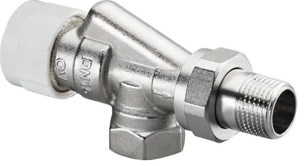 comfort-Thermostat-Ventilunterteil Typ AV 9 DN 15 (1/2") Axialform