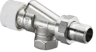 comfort-Thermostat-Ventilunterteil Typ AV 9 DN 15 (1/2") Axialform