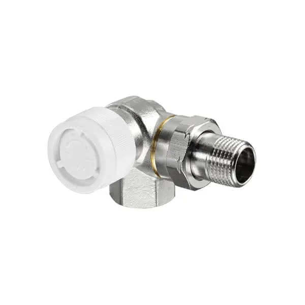 comfort-Thermostat-Ventilunterteil Typ AV 9 DN 15 (1/2") Winkeleck links