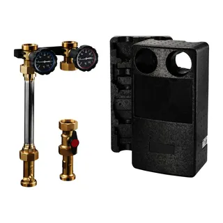 comfort-Kessel-Anbindesystem Regumat S DN 25 (1") ohne Pumpe mit Uni-Isolierung