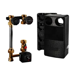 comfort-Kessel-Anbindesystem Regumat M3 DN 25 (1") ohne Pumpe mit Uni-Isolierung