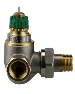 Danfoss Dynamic Valve RA-DV 10 druckunabhängig, R 3/8, WE links,vernickelt – Bild 3