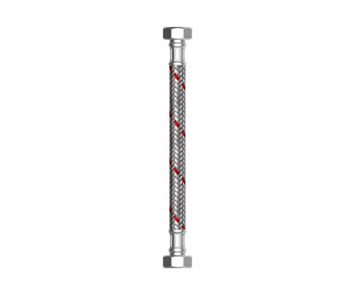 comfort-Flexibler Schlauch Edelstahlumf. für Heizung ÜM/ÜM DN 32 (11/4")x700x32mm