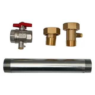 DM Einbausatz für Wärmezähler qp 3,5/6,0 G1 1/4 AG x 260mm DN 25