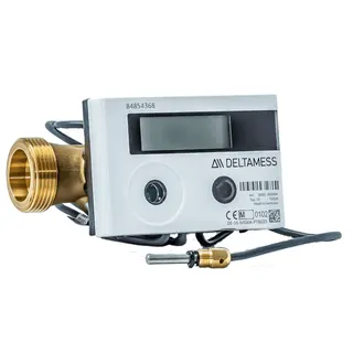 DM Ultraschall-Kompakt-Wärmezähler Eco qp 3,5 DN 20 G1 x 130mm TF 5,2mm f DM