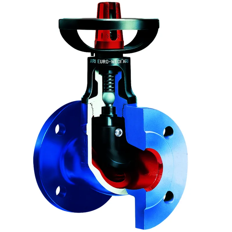 Ari-Euro-Wedi Absperrventil PN16 DN 15 115mm lang, 12.070