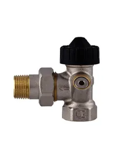 Gampper VarioQ M Thermostat-Ventil 3/8" Eck vernickelt DN10, Nr. 181210101 – Bild 2