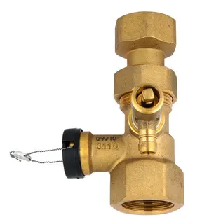 comfort-Kappenventil DN 25 (1") aus messing, 77567