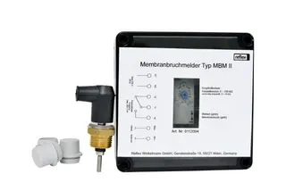 Reflex MBM II Membranbruchmelder Signal bei Membrananbruch an reflex G