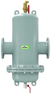 Reflex Mikroblasen-/Schmuztabscheider Extwin TW 65 R, Flansch, 8253410