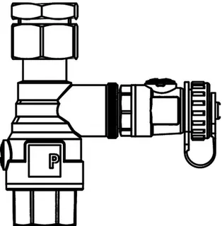 Pneumatex Kappenabsperrhahn DLV 15 Messing, RP 1/2, Nr. 5351432 – Bild 2