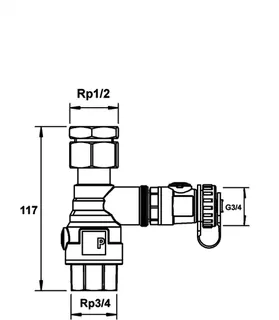 Pneumatex Kappenabsperrhahn DLV 15 Messing, RP 1/2, Nr. 5351432 – Bild 5