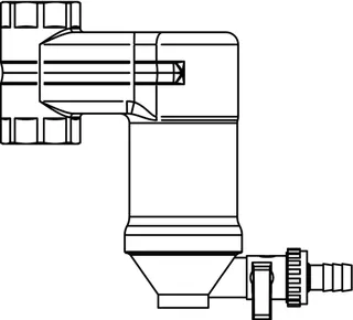 Pneumatex Zeparo Abscheider für Schlamm- partikel Typ ZUDL 25, Nr. 7892225