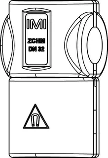 Pneumatex Magnet und Wärmedämmung ZCHM für Zeparo Cyclone DN32, Nr.7877432 – Bild 3