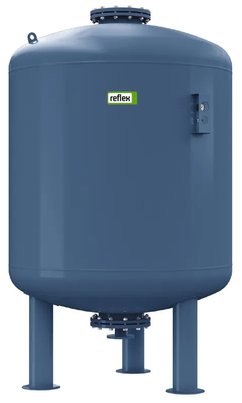 Reflex Membran-Druckausdehnungsgefäß refix DE 3000/4,0, 16 bar, 70 Gr C, blau