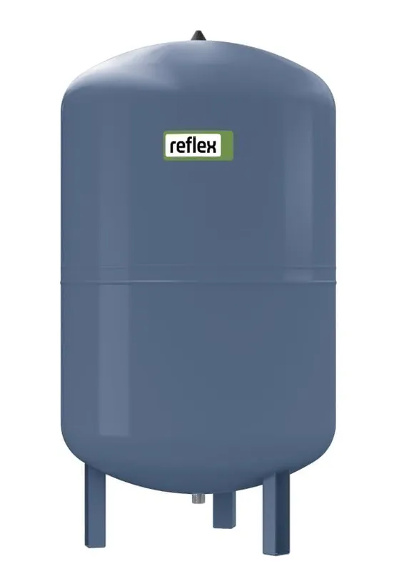 Reflex Membran-Druckausdehnungsgefäß Refix DE junior 140/4,0, 10 bar, blau