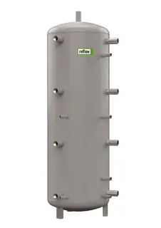 Reflex Pufferspeicher ohne Dämmung Storatherm Heat H 500/1, 3/16bar,grau