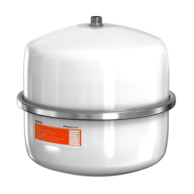 Flamco MAG-S Flexcon S 25/2,5 bar weiß Solar-Membr-Druckausdehnungsgefäß,16063