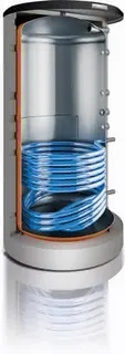 BO Pufferspeicher STORA BS 1000-6 ER 1 B 2295x1030, 965L, silber, Solarwärmetaus.