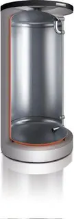 BO Pufferspeicher STORA BH 500-6 1 B für Wärmepumpen, 1845x850, 500 L, silber