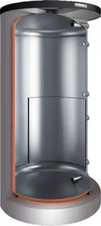 BO Pufferspeicher STORA B 500-6 ER 1 B 1845x850, 500 L, silber, Schichtladung