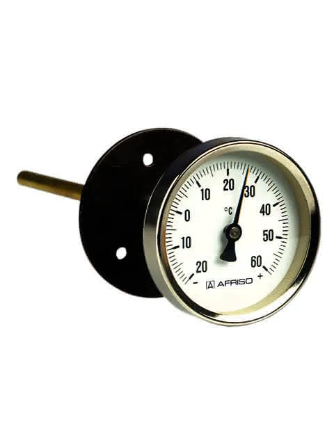 Afriso Luftkanalthermometer BiTh 100 LKF D211 Schaftlänge 200mm -0/+60C`