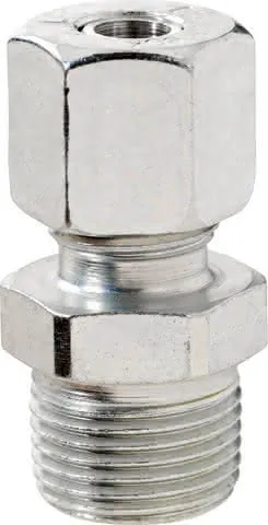 einfache Stopfbuchsverschraubung Nr. 15113 R 1" X 8MM