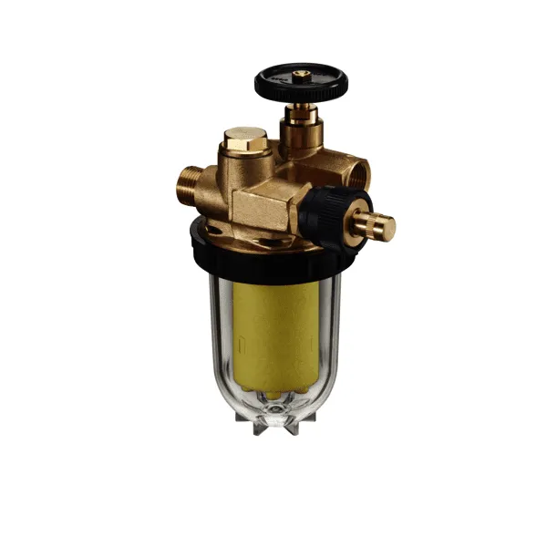 Oventrop Heizölfilter 3/8"Einstrang Filz einsatz+Rücklaufzuführung, 2122503