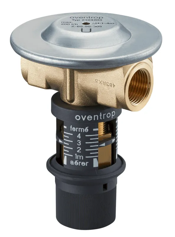 Oventrop Oilstop V Membran Antihebe- ventil G 3/8" IG beiderseits, 2104203