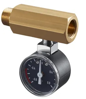 Oventrop Unterdruckmanometer für Filter mit Innengewinde 3/8x3/8", Nr.2120285