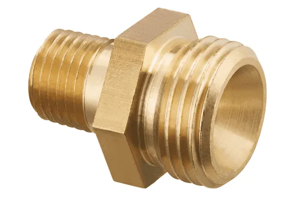 Oventrop Doppelnippel zur Verb.Schlauch/ Brenner 3/8"xNPT 1/8", Nr. 2080251