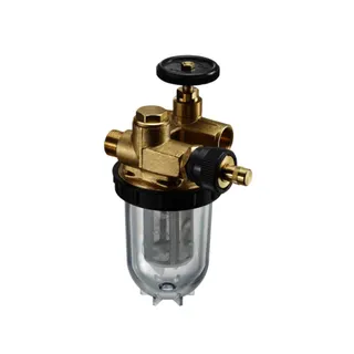 OVENTROP Heizölfilter-RL-Zuführ."Oilpur" DN10, 3/8"IG/AG, Saugbetr., Entl.,Nickel – Bild 2