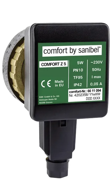 comfort-Trinkwasser-Zirkulationspumpe Z5 BL 84mm DN 15 (1/2") Wechselstrom
