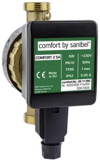 comfort-Trinkwasser-Zirkulationspumpe Z5 A,inkl.Absperrv.BL138mm DN15(1/2") Ws – Bild 2