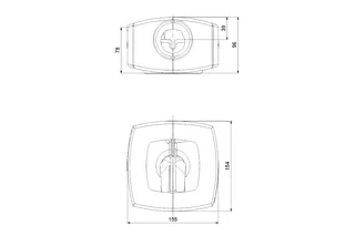 Grundfos Satz Wärmedämmschalen für UPS/UPE 25-40/60A, Nr. 505821 – Bild 2