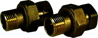 Laing Verschraubungen messing (1 Satz) 1/2 AGx1/2 IG,Typ AV1/2"x1/2", LH9500024 – Bild 2