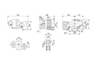 GRUNDFOS Elektr. geregelte Umwälzpumpe MAGNA3D32-120F PN16 220mm 1x230V DE – Bild 2