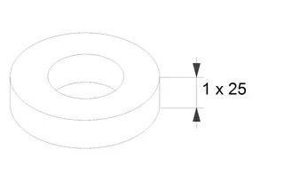 Grundfos Zubehör für Umwälzpumpen Ausgleichsstücksatz A65-25 DN65 PN6 – Bild 2
