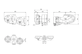 Grundfos Umwälzpumpe MAGNA3 D 32-80 180 1x230V PN 16 DE, Nr. 97924837 – Bild 2