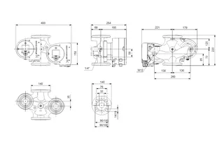 Grundfos Umwälzpumpe MAGNA3 D 32-80F 220 1x230V PN6/10 DE, Nr. 98333881 – Bild 2