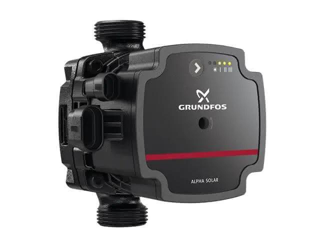 Grundfos Umwälzpumpe ALPHA Solar 15-75 BL:130mm,1x230V 9H, Nr. 98989298