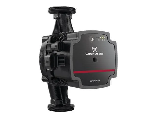Grundfos Umwälzpumpe ALPHA Solar 25-145 BL:180mm,1x230V 9H, Nr. 98989297