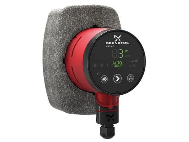 GRUNDFOS Hocheffizienz Umwälzpumpe ALPHA2 25-40 130 1x230V G1_1/2 HWM