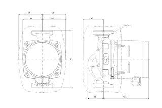 GRUNDFOS Hocheffizienz Umwälzpumpe ALPHA2 25-80 130 1x230V G1_1/2 HWM – Bild 2