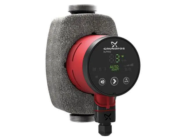 GRUNDFOS Hocheffizienz Umwälzpumpe ALPHA2 25-40 N 180 1x230V G1_1/2 HWM