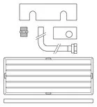 Vaillant Montage-Set Flachdach für aroCOLLECT