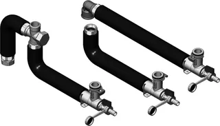 Wolf Anschluss-Set CEW-2-200 für Zentrale f. CEW-2-200, 2071878