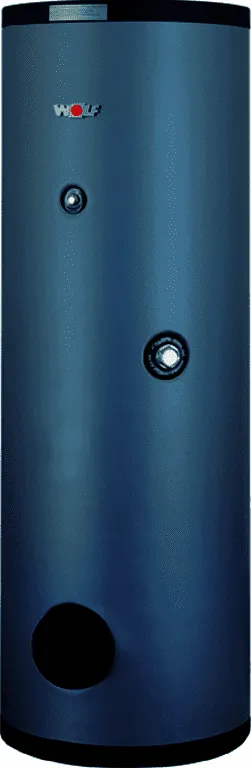Wolf Solarspeicher SEM-1W 360 mit 2 Glattrohr-Wärmetauschern, Nr.2484202