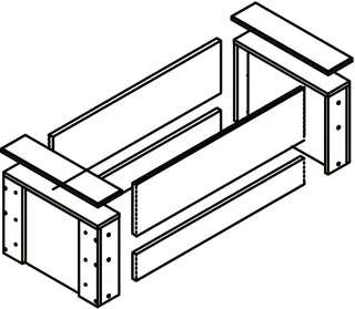 Kermi x-change Fertigfundament für x-change compact 10-14/cool 6-14, W40251 – Bild 3